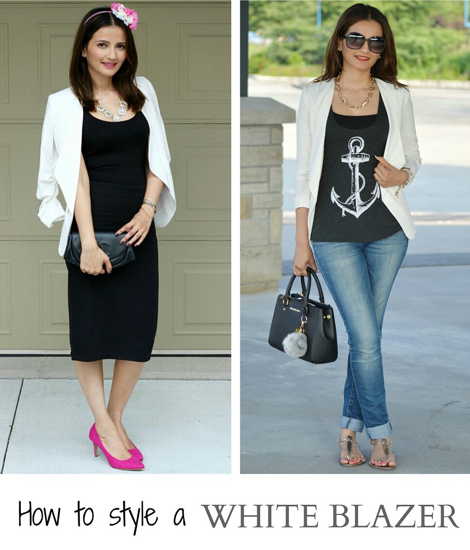 Summer Staple: Styling a White Blazer Ella Pretty Blog Summer Staple: Styling a White Blazer Ella Pretty Blog